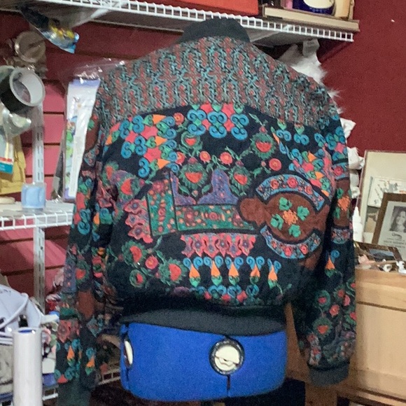 Carole Little Multicolor Patterned Jacket - Picture 7 of 10